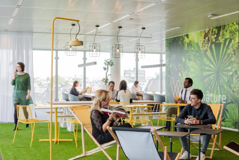 Travailler dans un espace de coworking