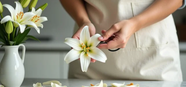 Pourquoi retirer les pistils des lys pour une décoration intérieure éclatante ? Pourquoi retirer les pistils des lys pour une décoration intérieure éclatante ?